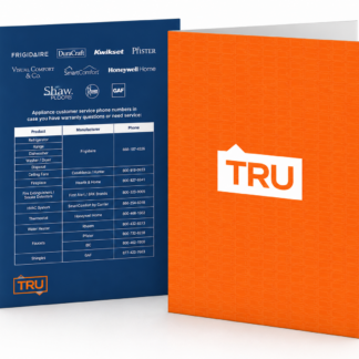 TRU Presentation Folder with Flyers