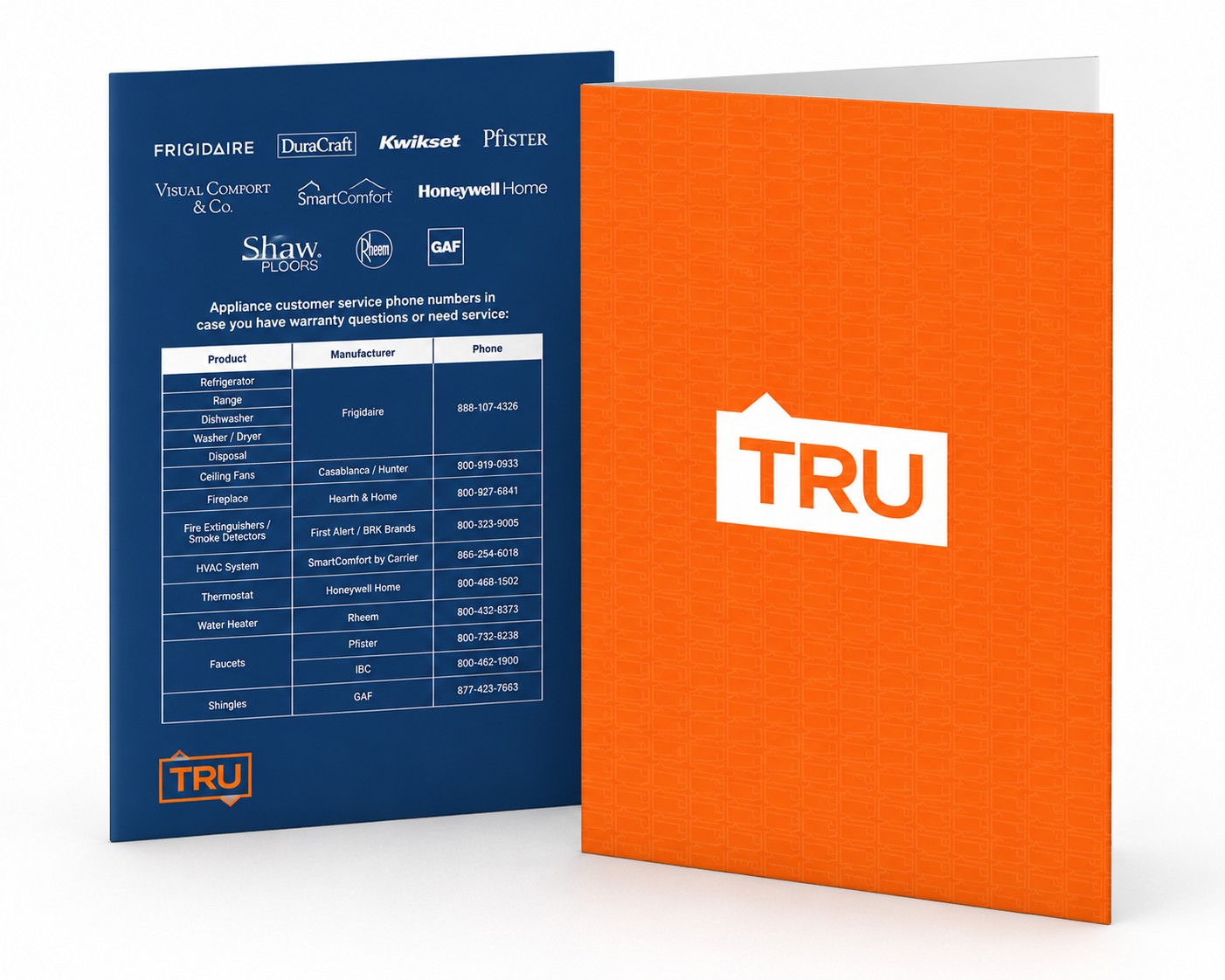 TRU Presentation Folder with Flyers